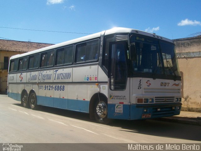 Santa Efigênia Turismo 1120 na cidade de Dores do Indaiá, Minas Gerais, Brasil, por Matheus de Melo Bento. ID da foto: 1235608.