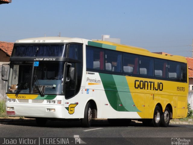 Empresa Gontijo de Transportes 15970 na cidade de Teresina, Piauí, Brasil, por João Victor. Número da foto: #1235949.