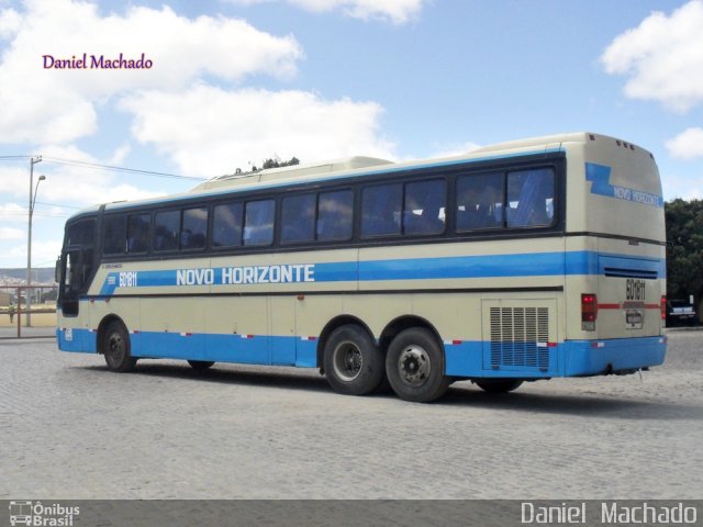 Viação Novo Horizonte 601811 na cidade de Vitória da Conquista, Bahia, Brasil, por Daniel  Machado. Número da foto: #1236081.