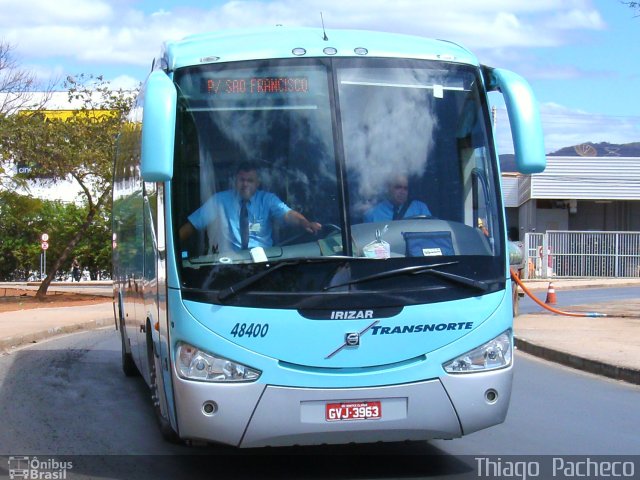 Transnorte - Transporte e Turismo Norte de Minas 48400 na cidade de Montes Claros, Minas Gerais, Brasil, por Thiago  Pacheco. Número da foto: #1235113.