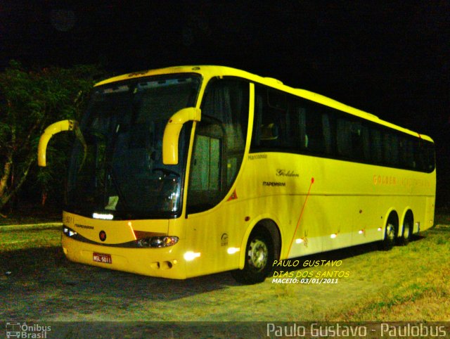 Viação Itapemirim 5011 na cidade de Maceió, Alagoas, Brasil, por Paulo Gustavo. Número da foto: #1235735.
