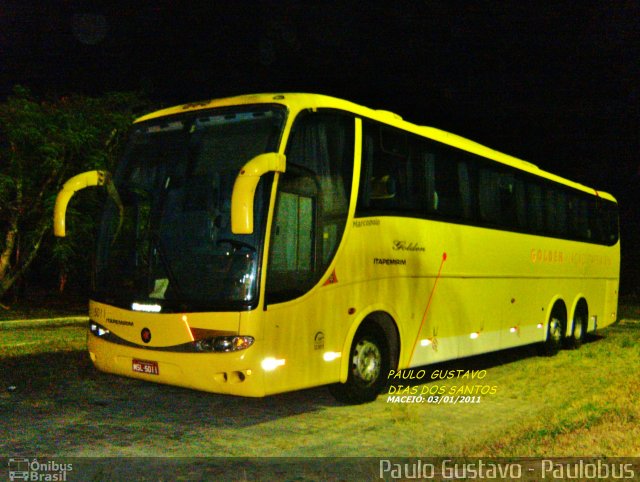 Viação Itapemirim 5011 na cidade de Maceió, Alagoas, Brasil, por Paulo Gustavo. ID da foto: 1235735.