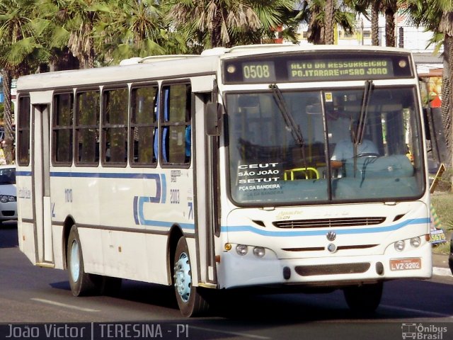 Expresso Santa Cruz 11010 na cidade de Teresina, Piauí, Brasil, por João Victor. ID da foto: 1238146.