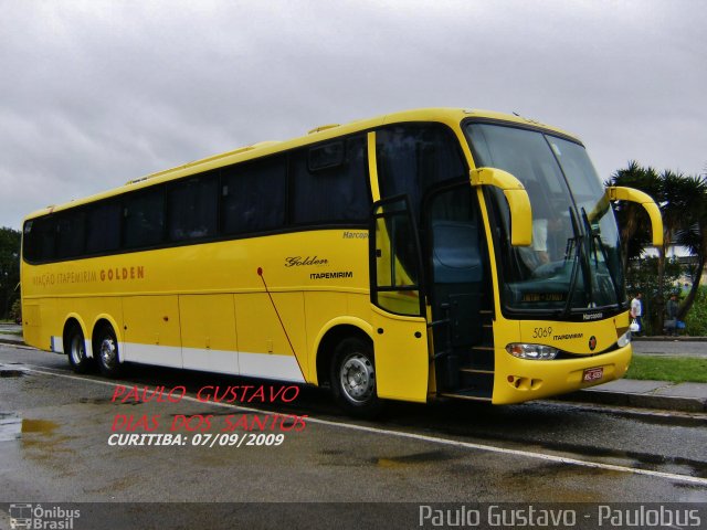 Viação Itapemirim 5069 na cidade de Curitiba, Paraná, Brasil, por Paulo Gustavo. Número da foto: #1237464.