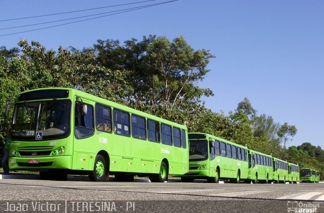 Transcol Transportes Coletivos 09361 na cidade de Teresina, Piauí, Brasil, por João Victor. Número da foto: #1238183.