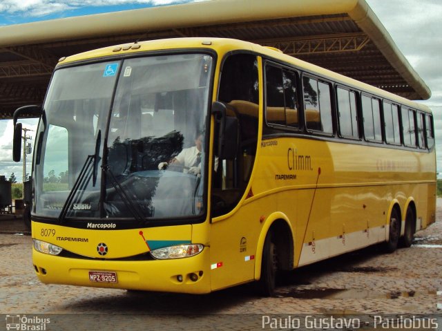 Viação Itapemirim 8079 na cidade de Correntina, Bahia, Brasil, por Paulo Gustavo. ID da foto: 1239715.