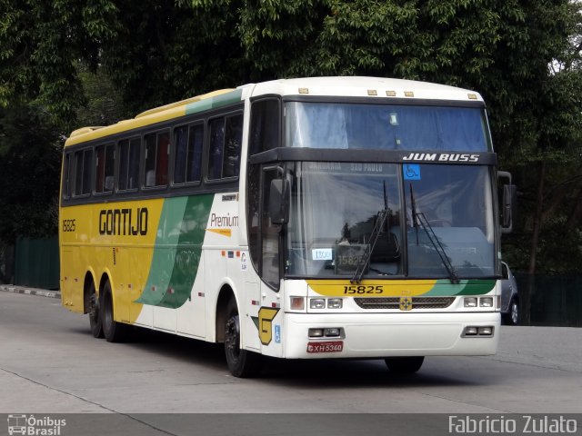 Empresa Gontijo de Transportes 15825 na cidade de São Paulo, São Paulo, Brasil, por Fabricio Zulato. ID da foto: 1239079.