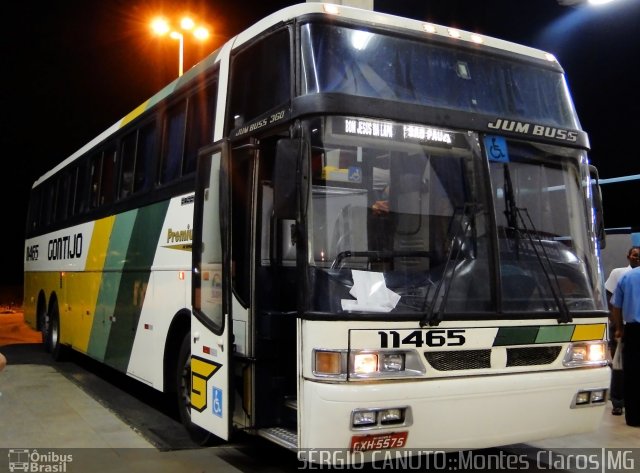 Empresa Gontijo de Transportes 11465 na cidade de Montes Claros, Minas Gerais, Brasil, por Sérgio Augusto Braga Canuto. Número da foto: #1241104.