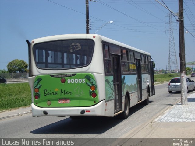Viação Beira Mar de Mongaguá 90003 na cidade de Mongaguá, São Paulo, Brasil, por Lucas Nunes Fernandes. Número da foto: #1241420.