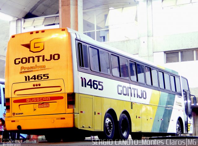 Empresa Gontijo de Transportes 11465 na cidade de Montes Claros, Minas Gerais, Brasil, por Sérgio Augusto Braga Canuto. Número da foto: #1241112.