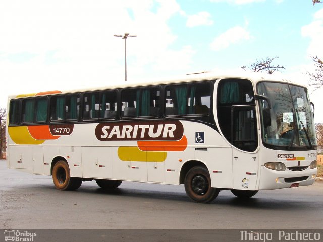 Saritur - Santa Rita Transporte Urbano e Rodoviário 14770 na cidade de Montes Claros, Minas Gerais, Brasil, por Thiago  Pacheco. ID da foto: 1241052.