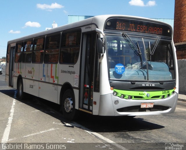 Sigma Transportes Coletivos 10138 na cidade de Piracicaba, São Paulo, Brasil, por Gabriel Ramos Gomes. Número da foto: #1240976.