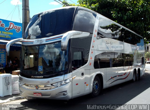 Demp Turismo 1301 na cidade de Goiânia, Goiás, Brasil, por Vicente Pinto Moreira. Número da foto: #1242625.