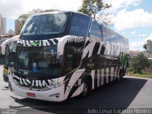 UTIL - União Transporte Interestadual de Luxo 11103 na cidade de Belo Horizonte, Minas Gerais, Brasil, por Julio Cesar Lacerda Ribeiro. Número da foto: #1241678.