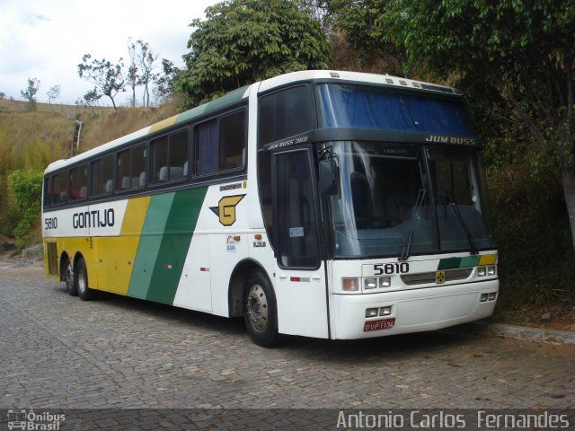 Empresa Gontijo de Transportes 5810 na cidade de João Monlevade, Minas Gerais, Brasil, por Antonio Carlos Fernandes. Número da foto: #1242993.