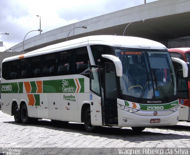 Cia. São Geraldo de Viação 21380 na cidade de Belo Horizonte, Minas Gerais, Brasil, por Wagner Ribeiro da Silva. Número da foto: #1243049.