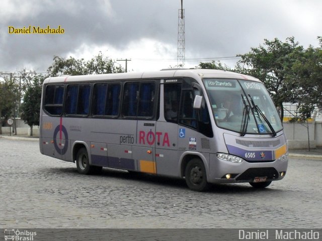 Rota Transportes Rodoviários 6505 na cidade de Vitória da Conquista, Bahia, Brasil, por Daniel  Machado. ID da foto: 1243854.