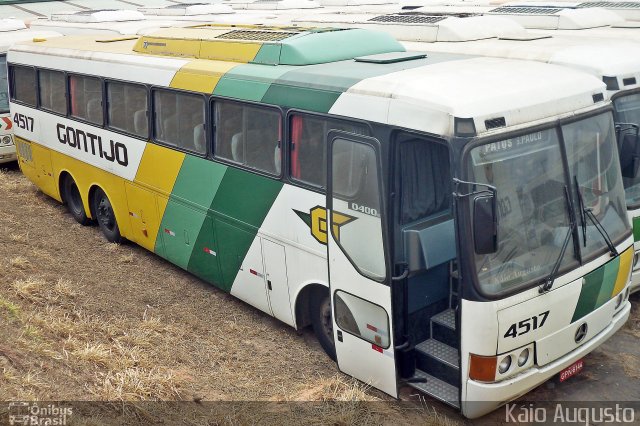 Empresa Gontijo de Transportes 4517 na cidade de Contagem, Minas Gerais, Brasil, por Káio Augusto. Número da foto: #1246347.