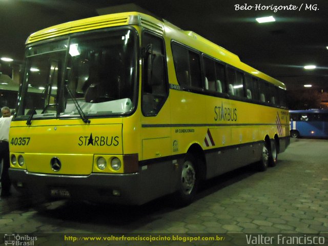Viação Itapemirim 40357 na cidade de Belo Horizonte, Minas Gerais, Brasil, por Valter Francisco. Número da foto: #1245740.