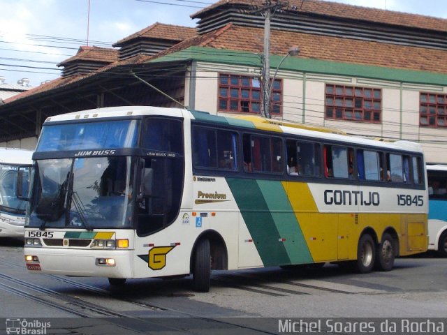 Empresa Gontijo de Transportes 15845 na cidade de Rio de Janeiro, Rio de Janeiro, Brasil, por Michel Soares da Rocha. ID da foto: 1246011.