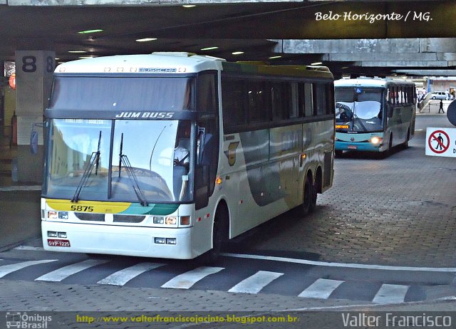 Empresa Gontijo de Transportes 5875 na cidade de Belo Horizonte, Minas Gerais, Brasil, por Valter Francisco. Número da foto: #1245809.