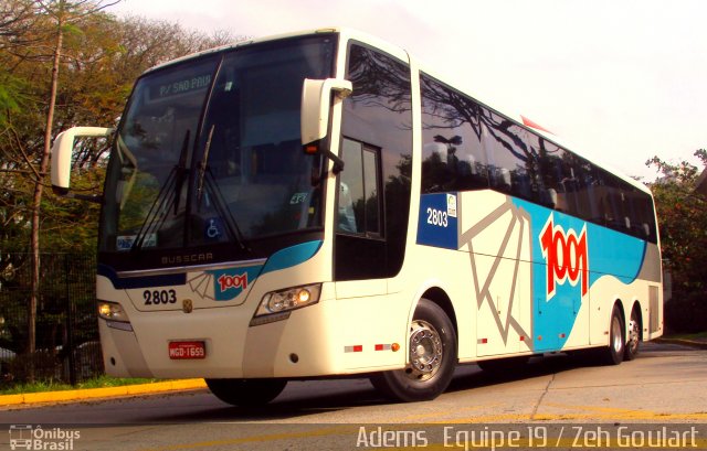 Auto Viação 1001 2803 na cidade de São Paulo, São Paulo, Brasil, por Adems  Equipe 19. Número da foto: #1247561.