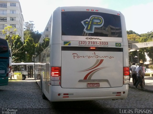 Paraibuna Transportes 20016 na cidade de Petrópolis, Rio de Janeiro, Brasil, por Lucas Passos. Número da foto: #1247588.