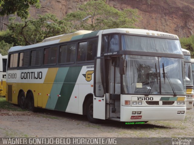 Empresa Gontijo de Transportes 15100 na cidade de Belo Horizonte, Minas Gerais, Brasil, por Wagner Gontijo Várzea da Palma-mg. Número da foto: #1246885.