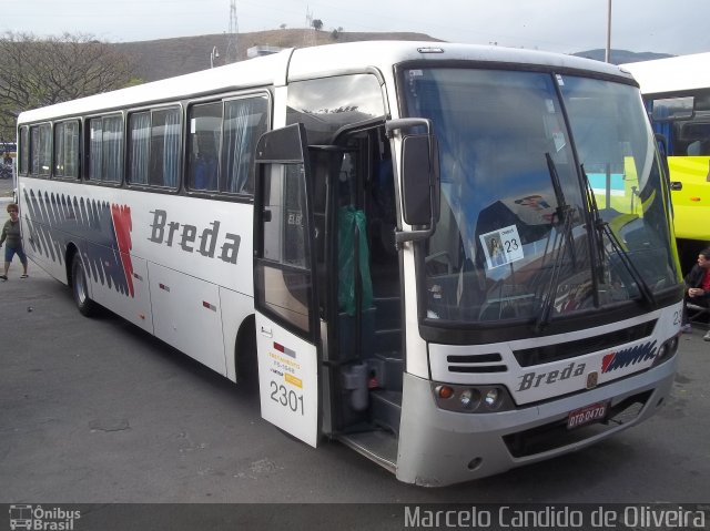 Breda Transportes e Serviços 2301 na cidade de Aparecida, São Paulo, Brasil, por Marcelo Candido de Oliveira. Número da foto: #1247687.
