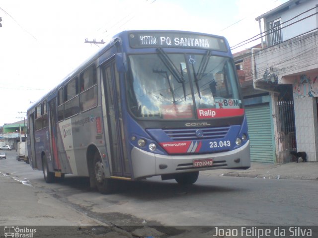 Ralip Transportes Rodoviários 23.043 na cidade de Barueri, São Paulo, Brasil, por Joao Felipe da Silva . ID da foto: 1247586.