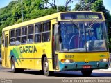 Viação Garcia 6407 na cidade de Maringá, Paraná, Brasil, por Victor Hugo Guedes Pereira. ID da foto: :id.