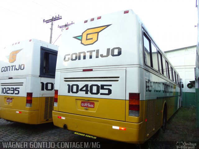 Empresa Gontijo de Transportes 10405 na cidade de Contagem, Minas Gerais, Brasil, por Wagner Gontijo Várzea da Palma-mg. ID da foto: 1195752.