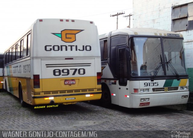 Empresa Gontijo de Transportes 8970 na cidade de Contagem, Minas Gerais, Brasil, por Wagner Gontijo Várzea da Palma-mg. Número da foto: #1195740.
