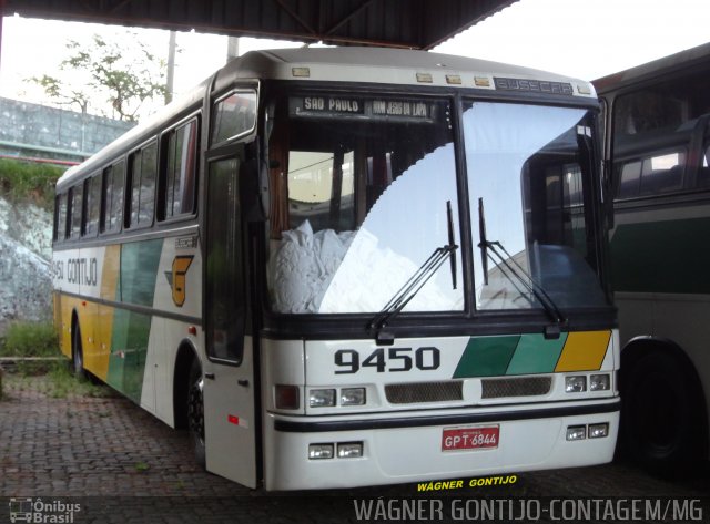 Empresa Gontijo de Transportes 9450 na cidade de Contagem, Minas Gerais, Brasil, por Wagner Gontijo Várzea da Palma-mg. ID da foto: 1195743.