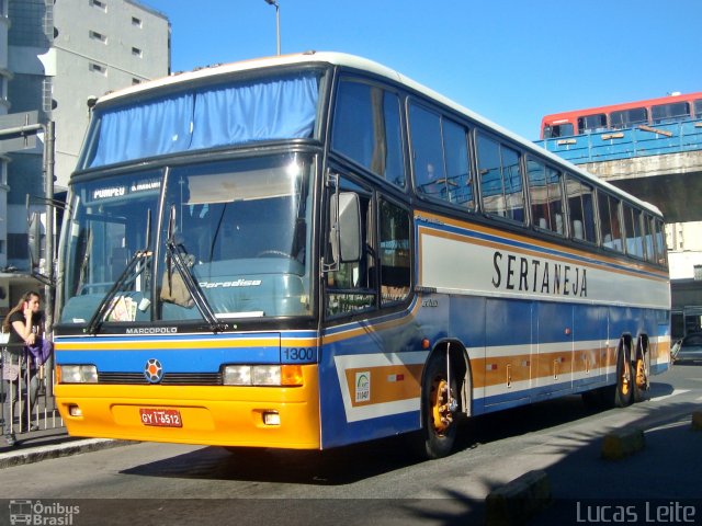 Viação Sertaneja 1300 na cidade de Belo Horizonte, Minas Gerais, Brasil, por Lucas Leite. Número da foto: #1196572.