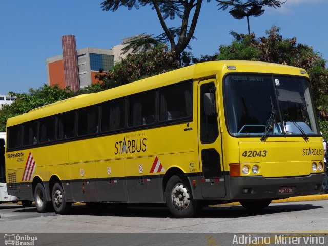 Viação Itapemirim 42043 na cidade de São Paulo, São Paulo, Brasil, por Adriano Minervino. Número da foto: #1196385.