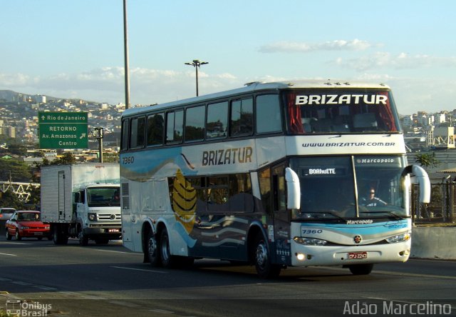 Brizatur 7360 na cidade de Belo Horizonte, Minas Gerais, Brasil, por Adão Raimundo Marcelino. ID da foto: 1252128.