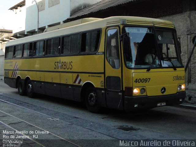 Viação Itapemirim 40097 na cidade de Rio de Janeiro, Rio de Janeiro, Brasil, por Marco Aurélio de Oliveira. ID da foto: 1251760.