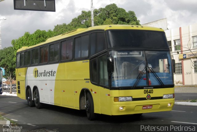Viação Nordeste 0640 na cidade de Fortaleza, Ceará, Brasil, por Peterson Pedrosa. Número da foto: #1252075.