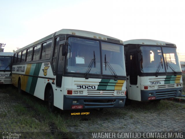 Empresa Gontijo de Transportes 3020 na cidade de Contagem, Minas Gerais, Brasil, por Wagner Gontijo Várzea da Palma-mg. ID da foto: 1197866.