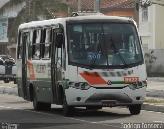 Auto Viação Veleiro 8622 na cidade de Maceió, Alagoas, Brasil, por Rodrigo Fonseca. ID da foto: 1198825.