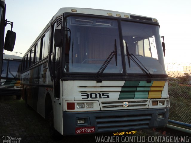 Empresa Gontijo de Transportes 3015 na cidade de Contagem, Minas Gerais, Brasil, por Wagner Gontijo Várzea da Palma-mg. Número da foto: #1197861.