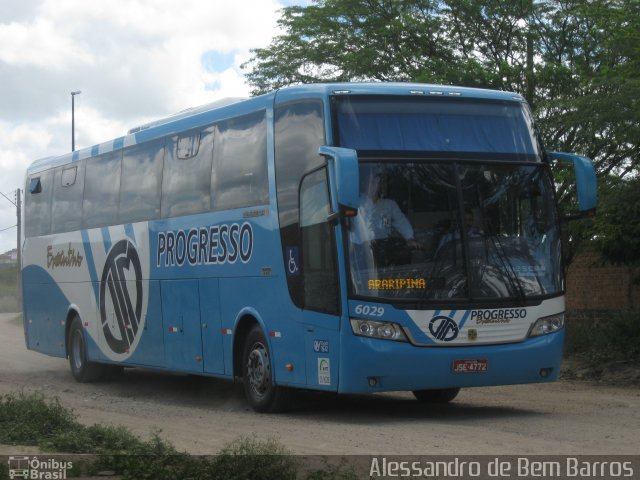 Auto Viação Progresso 6029 na cidade de Caruaru, Pernambuco, Brasil, por Alessandro de Bem Barros. Número da foto: #1198230.