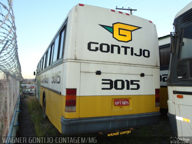 Empresa Gontijo de Transportes 3015 na cidade de Contagem, Minas Gerais, Brasil, por Wagner Gontijo Várzea da Palma-mg. ID da foto: 1197853.