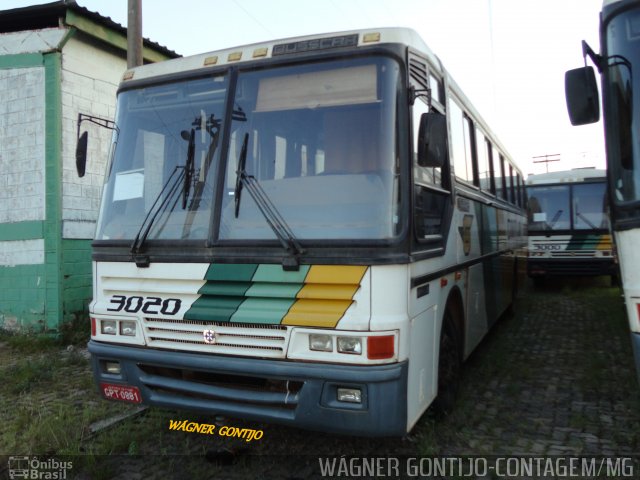 Empresa Gontijo de Transportes 3020 na cidade de Contagem, Minas Gerais, Brasil, por Wagner Gontijo Várzea da Palma-mg. Número da foto: #1197856.
