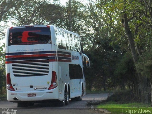Expresso Embaixador 425 na cidade de Pelotas, Rio Grande do Sul, Brasil, por Felipe Alves. Número da foto: #1200787.