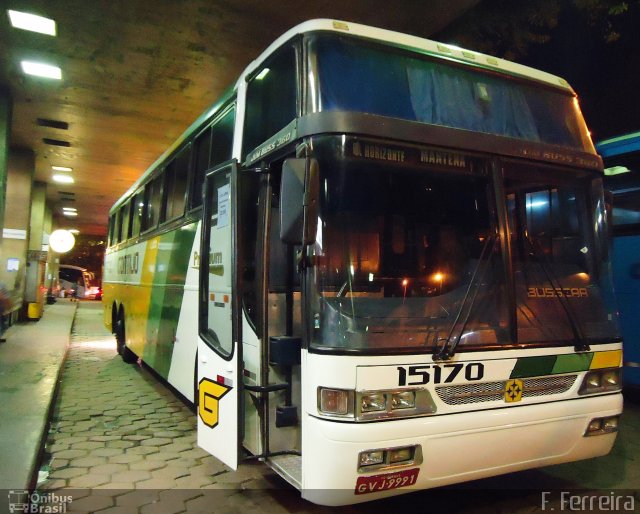 Empresa Gontijo de Transportes 15170 na cidade de Belo Horizonte, Minas Gerais, Brasil, por Fabri Ferreira. ID da foto: 1200094.