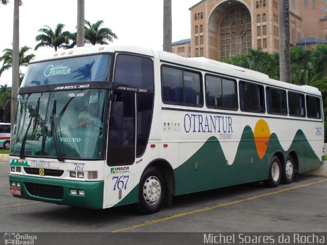 Otrantur Transporte e Turismo 767 na cidade de Aparecida, São Paulo, Brasil, por Michel Soares da Rocha. Número da foto: #1200869.