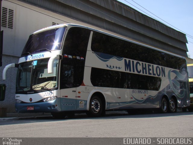 Michelon Turismo 2210 na cidade de São Paulo, São Paulo, Brasil, por EDUARDO - SOROCABUS. Número da foto: #1201020.