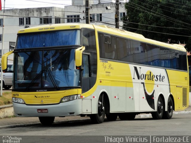 Viação Nordeste 1070 na cidade de Fortaleza, Ceará, Brasil, por Thiago Vinicius. Número da foto: #1199387.